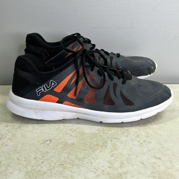 Fila Gray and Orange 11 Well-loved - Picture 1 of 9
